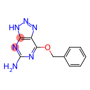 3H-1,2,3-Triazolo[4,5-d]pyrimidin-5-amine,7-(phenylmethoxy)-