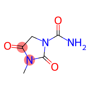 1-Imidazolidinecarboxamide, 3-methyl-2,4-dioxo-