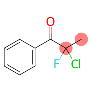 1-Propanone, 2-chloro-2-fluoro-1-phenyl- (9CI)