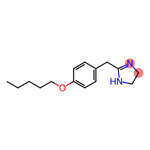 2-[(4-pentoxyphenyl)methyl]-4,5-dihydro-1H-imidazole