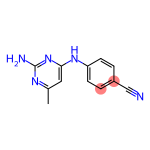 Benzonitrile, 4-[(2-amino-6-methyl-4-pyrimidinyl)amino]-