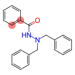 Benzoic acid, 2,2-bis(phenylmethyl)hydrazide