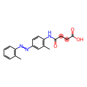 Butanoic acid, 4-[[2-methyl-4-[2-(2-methylphenyl)diazenyl]phenyl]amino]-4-oxo-