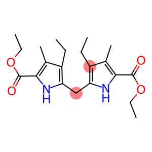 5,5'-亚甲基双(4-乙基-3-甲基-2-吡咯羧酸二乙酯)