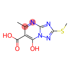 7-hydroxy-5-methyl-2-(methylthio)-1,2,4-triazolo[1,5-a]pyrimidine-6-carboxylic acid