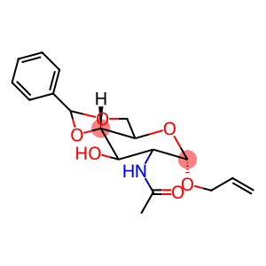 Allyl-2-acetamido-4,6,-O-benzylidene-2-deoxy-a-D-glucopyranoside