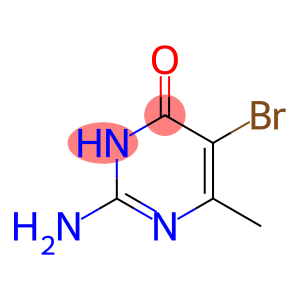 2-AMINO-5-BROMO-6-HYDROXY-4-METHYL-PYRIMIDINE