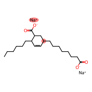 sodium 5-carboxy-4-hexylcyclohex-2-ene-1-octanoate