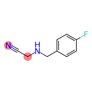 2-[(4-fluorobenzyl)amino]acetonitrile