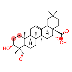 Olean-12-en-28-oic acid, 3,16-dihydroxy-23-oxo-, (3.beta.,4.alpha.,16.alpha.)-