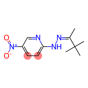 N-(3,3-dimethylbutan-2-ylideneamino)-5-nitro-pyridin-2-amine