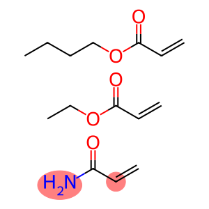 2-Propenoic acid, butyl ester, polymer with ethyl 2-propenoate and 2-propenamide