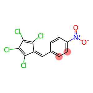 (2,3,4,5-Tetrachloro-2,4-cyclopentadienylidene)-(p-nitrophenyl)methane