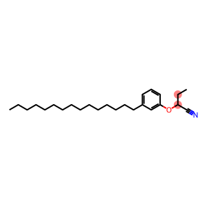 2-(3-Pentadecylphenoxy)butanenitrile