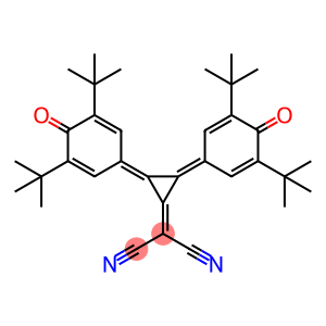 [2,3-Bis[3,5-bis(1,1-dimethylethyl)-4-oxo-2,5-cyclohexadien-1-ylidene]cyclopropylidene]propanedinitrile