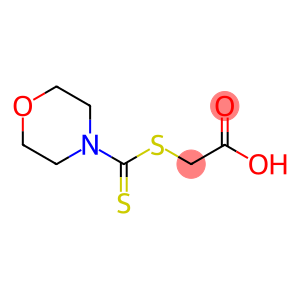 Acetic acid, 2-[(4-morpholinylthioxomethyl)thio]-