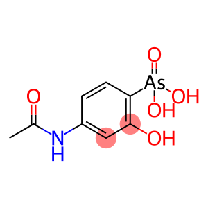 Arsonic acid, [4-(acetylamino)-2-hydroxyphenyl]- (9CI)