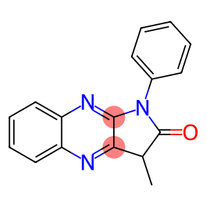 2H-Pyrrolo[2,3-b]quinoxalin-2-one, 1,3-dihydro-3-methyl-1-phenyl-
