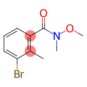 Benzamide, 3-bromo-N-methoxy-N,2-dimethyl-