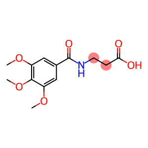 3-(3,4,5-三甲氧基苯甲酰氨基)丙酸