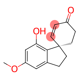 (R)-2',3'-Dihydro-7'-hydroxy-5'-methoxyspiro[2-cyclohexene-1,1'-[1H]inden]-4-one