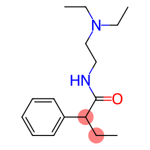 Benzeneacetamide, N-[2-(diethylamino)ethyl]-α-ethyl-