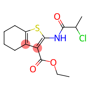 2-(2-氯丙醇基氨基)-4,5,6,7-四氢苯并噻吩-3-羧酸乙酯