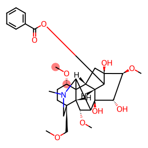 Benzoylhypaconine (Benzoylhypacoitine)