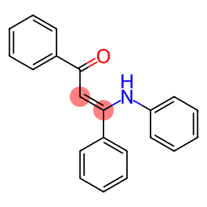 (Z)-3-anilino-1,3-diphenylprop-2-en-1-one