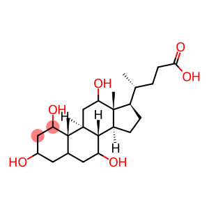 1,3,7,12-Tetrahydroxycholan-24-oic acid