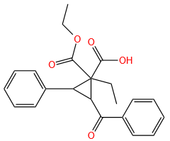 diethyl 2-benzoyl-3-phenyl-cyclopropane-1,1-dicarboxylate