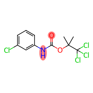 (1,1,1-trichloro-2-methyl-propan-2-yl) N-(3-chlorophenyl)carbamate