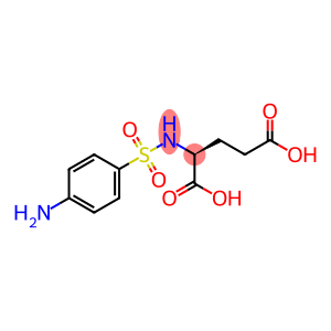 2-[(4-aminophenyl)sulfonylamino]pentanedioic acid