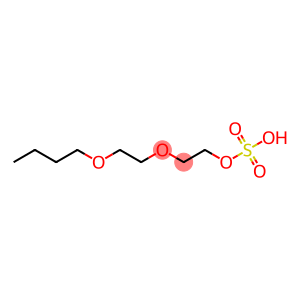 Sulfuric acid hydrogen 2-(2-butoxyethoxy)ethyl ester