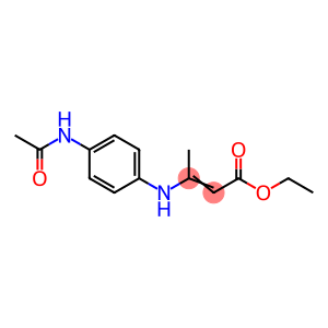 Ethyl 3-(p-acetamidoanilino)crotonate