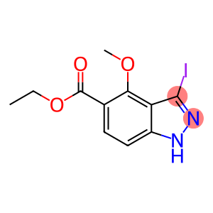 3-碘-4-甲氧基吲唑-5-羧酸乙酯