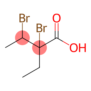 2,3-dibromo-2-ethyl-butanoic acid