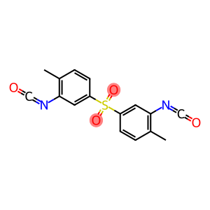 2-isocyanato-4-(3-isocyanato-4-methyl-phenyl)sulfonyl-1-methyl-benzene