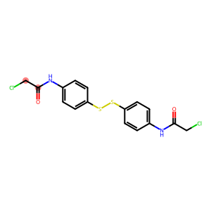 Acetamide, N,N'-(dithiodi-4,1-phenylene)bis[2-chloro- (9CI)