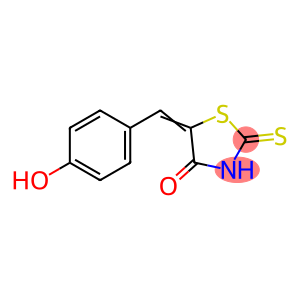 4-Thiazolidinone, 5-[(4-hydroxyphenyl)methylene]-2-thioxo-