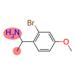 1-(2-bromo-4-methoxyphenyl)ethanamine