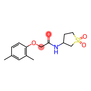 2-(2,4-dimethylphenoxy)-N-(1,1-dioxidotetrahydro-3-thienyl)acetamide