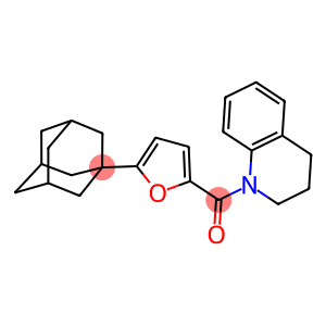 1-[5-(1-adamantyl)-2-furoyl]-1,2,3,4-tetrahydroquinoline