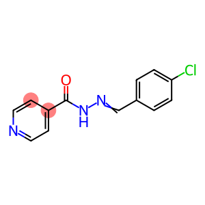 ISONICOTINIC ACID (4-CHLORO-BENZYLIDENE)-HYDRAZIDE