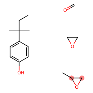 甲醛与4-(1,1-二甲基丙基)苯酚、甲基环氧乙烷和环氧乙烷的聚合物