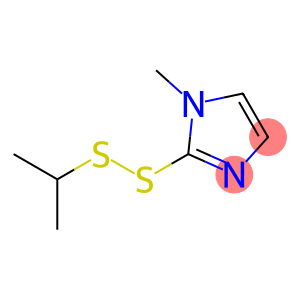1H-Imidazole, 1-methyl-2-[(1-methylethyl)dithio]-