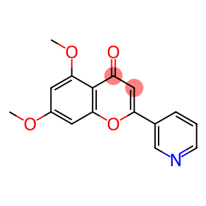 5,7-Dimethoxy-2-(pyridin-3-yl)-4H-chromen-4-one