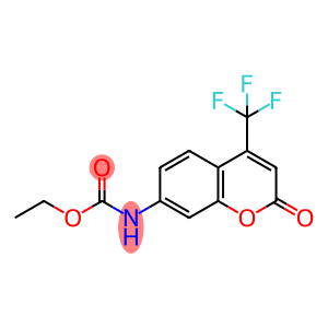 ethyl [2-oxo-4-(trifluoromethyl)-2H-1-benzopyran-7-yl]carbamate