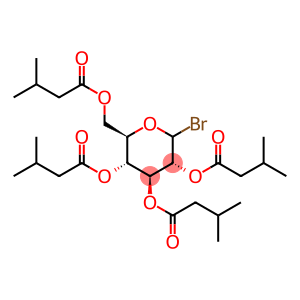 2-O,3-O,4-O,6-O-Tetrakis(3-methylbutanoyl)-D-glucopyranosyl bromide