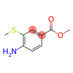 Benzoic acid, 4-amino-3-(methylthio)-, methyl ester